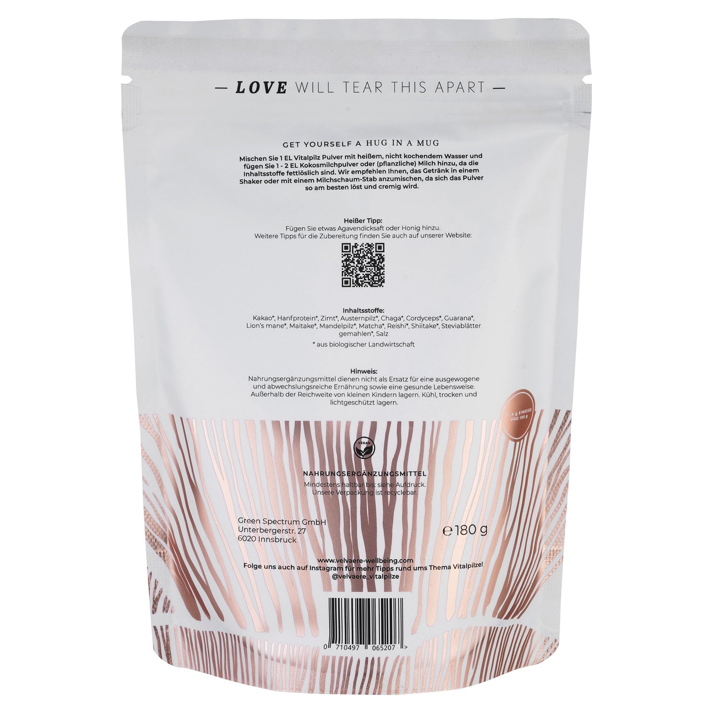 BIO Morning Vitalpilztee Inhaltsstoffe
